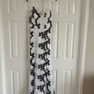 My Michelle Black and White Dress size 11, like new.  Worn once
